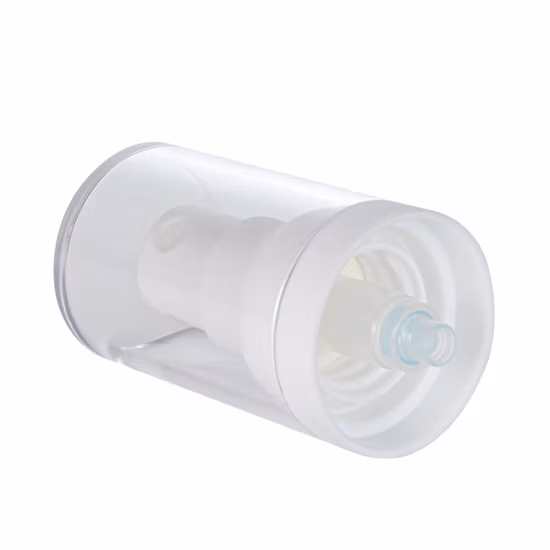 15ml 30ml 50ml Matte Finish Travel Set Round PP Cosmetic Pump Airless Bottle